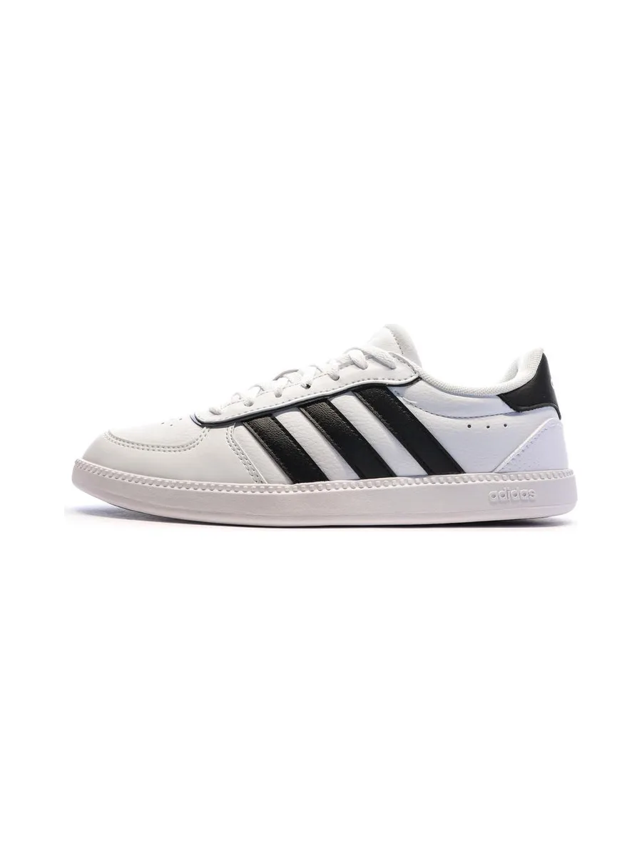 Baskets Blanches/Noir Femme Adidas Breaknet Sleek 1