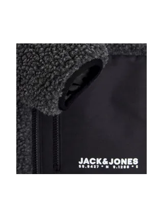 Veste Sherpa Grise Homme Jack & Jones Esterbro Teddy 2