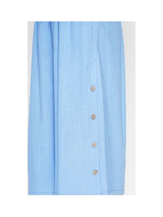 Pantalon coupe jupe poches latérale boutonne sur les cotes 5