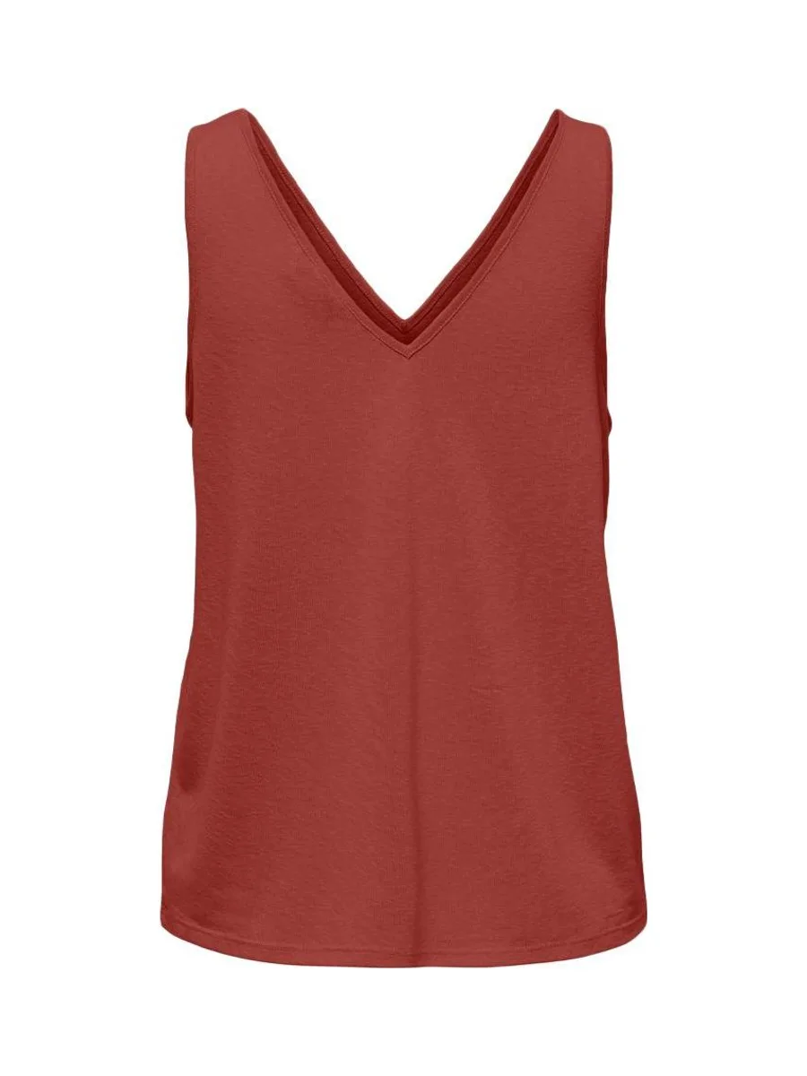 Débardeur Rouge Femme JDY Faustina 2