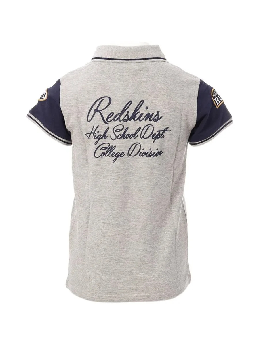Polo Gris Garçon Redskins PO3044 3