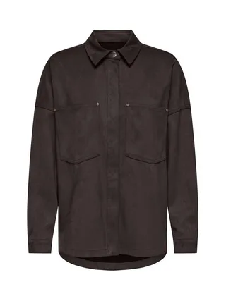 Chemise Marron Femme Only Janine-stina 1