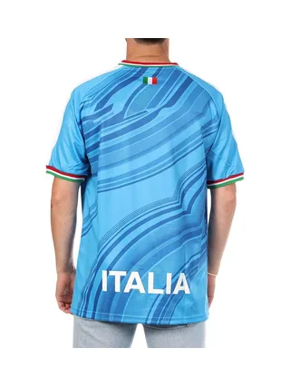 Italie Maillot Supporter Bleu Mixte Sport Zone 2