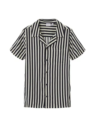 Chemise Rayures Noir/Blanc Garçon Name it Ferane 2