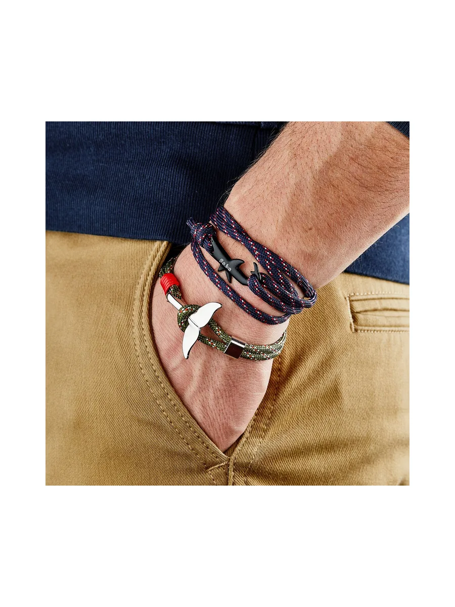Bracelet Kléber marine 2