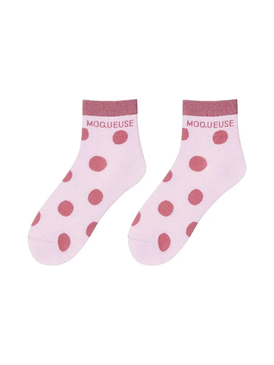 Chaussettes Rose Femme Stella Green Moqueuse 2