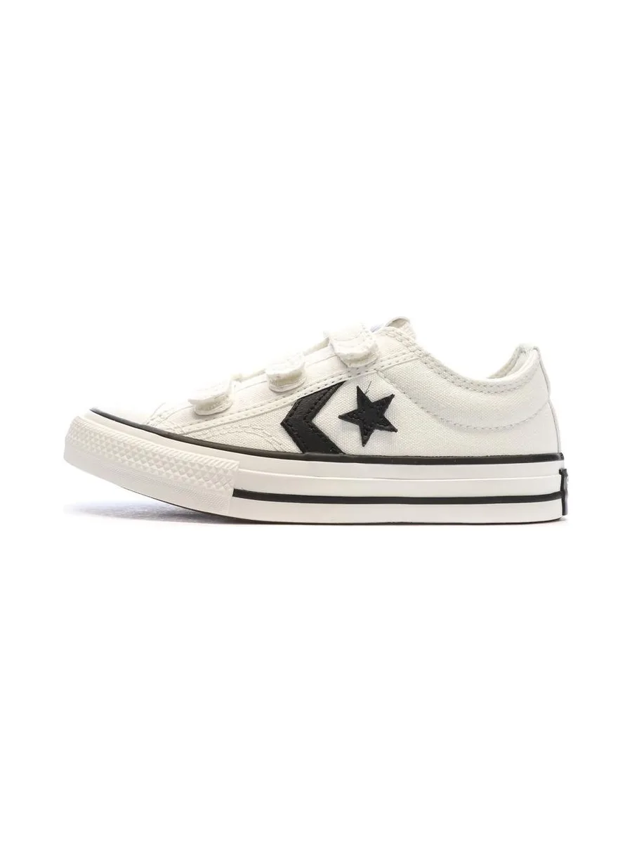 Baskets Blanches/Marines Garçon Converse Star Player 1
