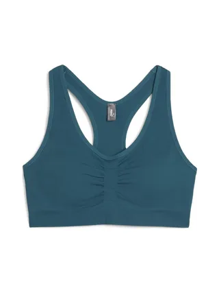 Brassière de Sport Bleu/Vert Femme Puma 4keeps Shapeluxe 1