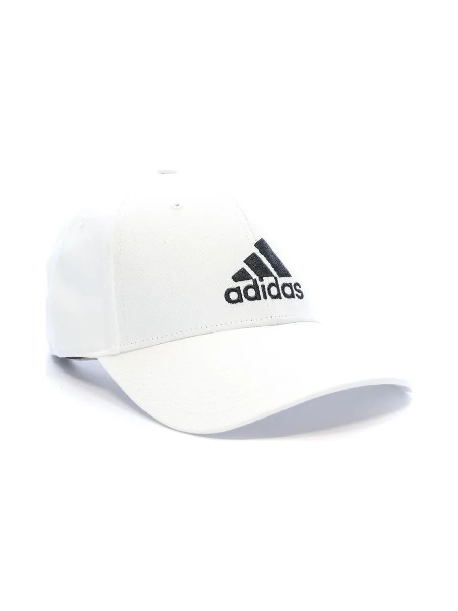 Casquette Blanche/Noire Homme Adidas Bball 6