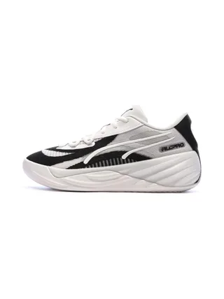 Chaussures de Basketball Blanche/Noir Homme Puma All-pro Nitro 1