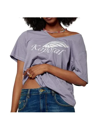 T-shirt Violet Femme Kaporal MUST 1