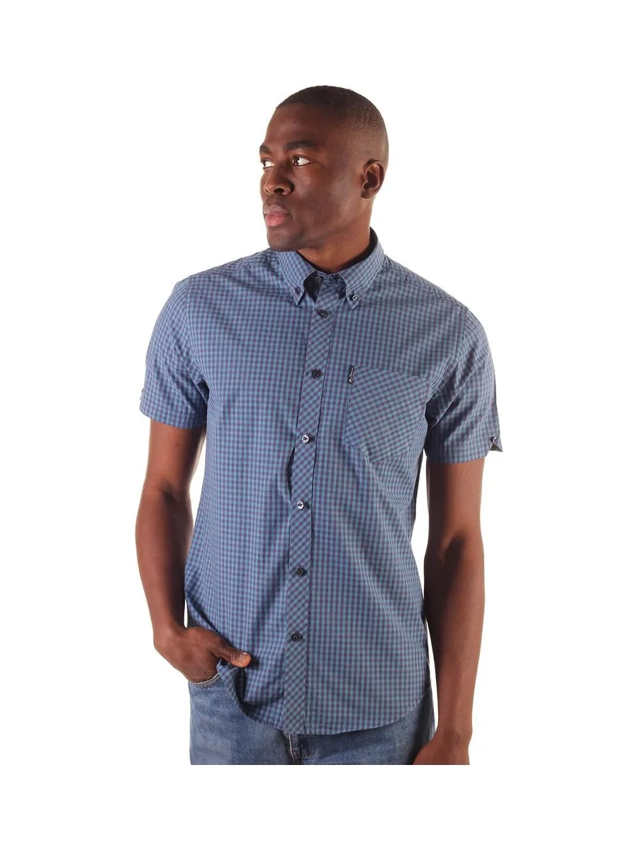 Chemise à carreaux vichy BEN SHERMAN Ss Signature Core 6