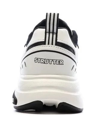 Baskets Blanches/Noires Homme Adidas Strutters 3