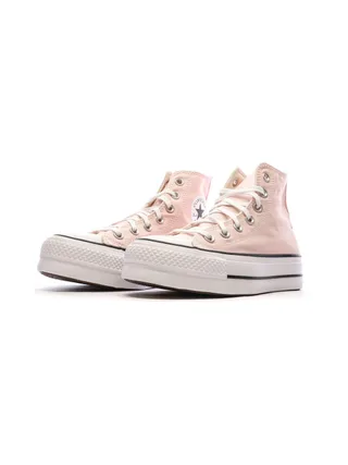 Baskets Roses Femme Converse All Star Lift Platform A06507C 6