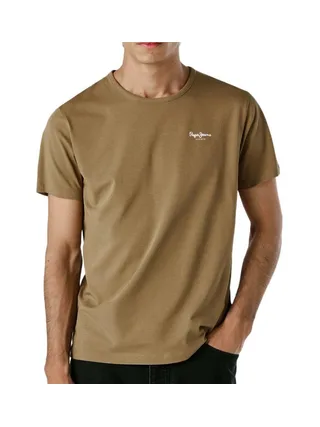 T-Shirt Kaki Homme Pepe jeans Original Basic 3 1