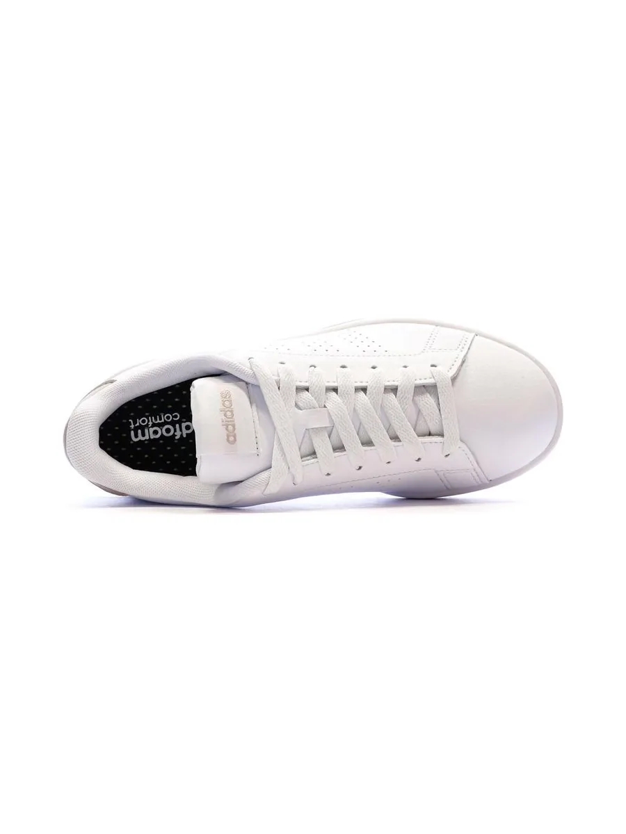 Baskets Blanc Femme Adidas Advantage 5