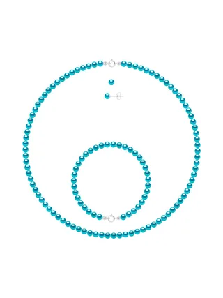 Boucles d'Oreilles Véritables Perles de Culture d'Eau Douce Rondes 4-5 mm — Argent 925 Millièmes 1