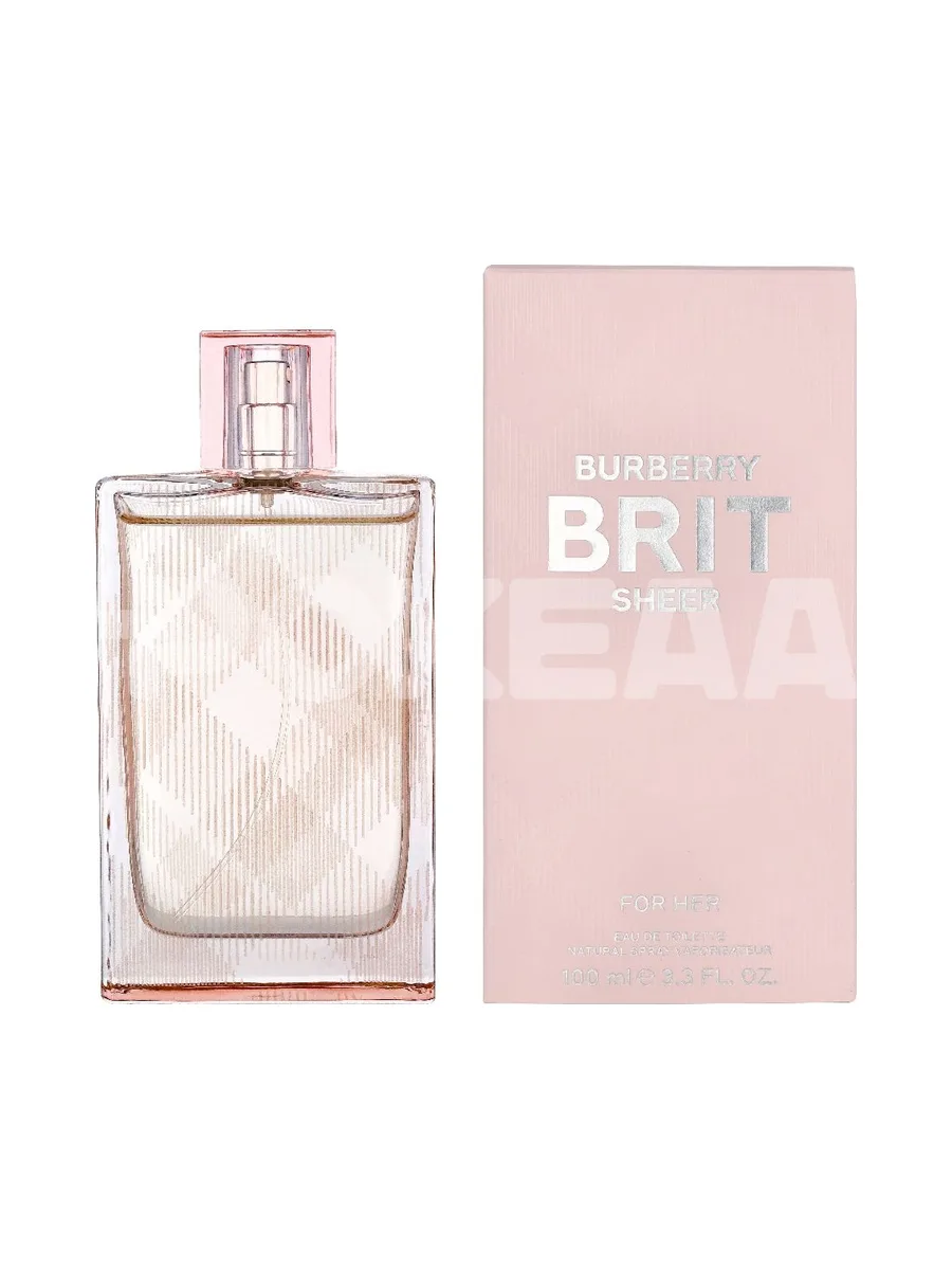 Burberry Brit Sheer For Her Edt Spray 100ml 1