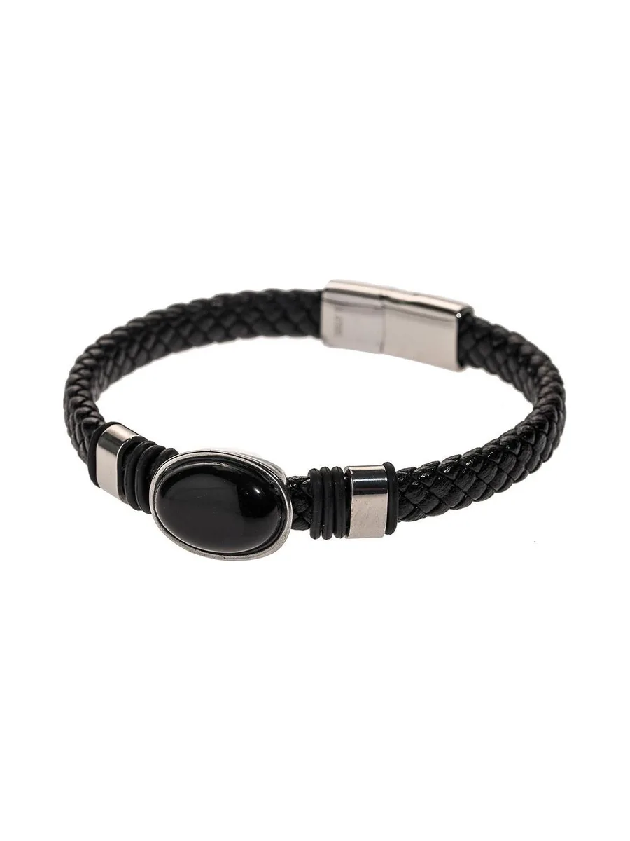 Bracelet Noir Homme Geographical Norway 315127 2