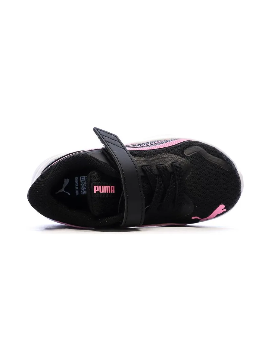 Baskets Noir/Rose Fille Puma Pounce Ac+ 5