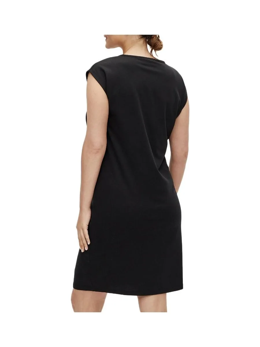 Robe Noire Femme Mamalicious Jade 2