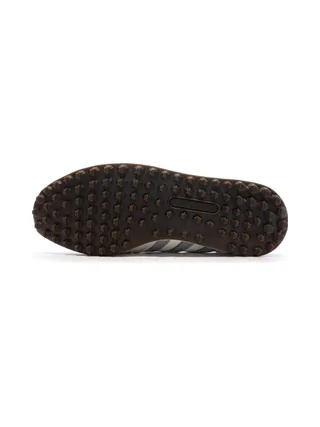 Baskets Blanc/Gris Homme Adidas La Trainer 5
