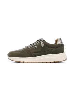 Baskets Kaki Femme TBS BLONZIP 1