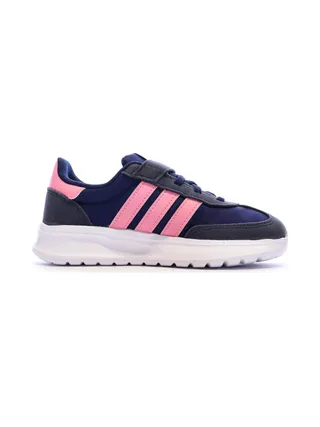 Baskets Marines/Roses Fille Adidas Run 70s 2