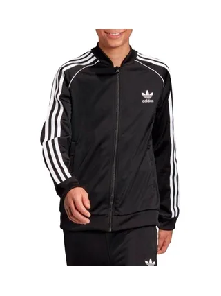 Veste Noire Garçon Adidas Sst Top 1