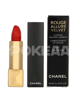 Chanel Rouge Allure Velvet Luminous Matte Lip Colour 3.5g - #57 Rouge Feu 1