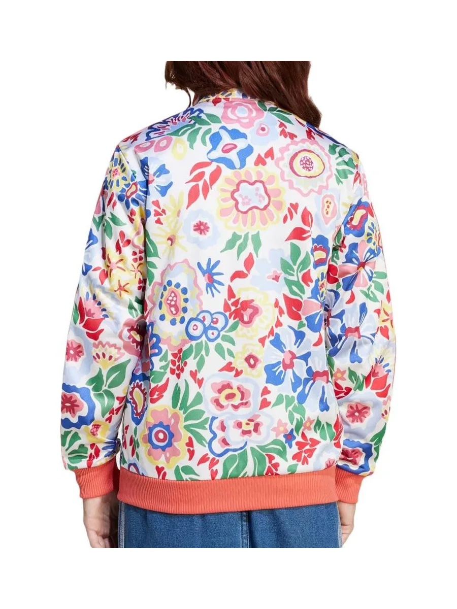 Veste Imprimé Rouge/Blanc Femme Adidas Firebird 3