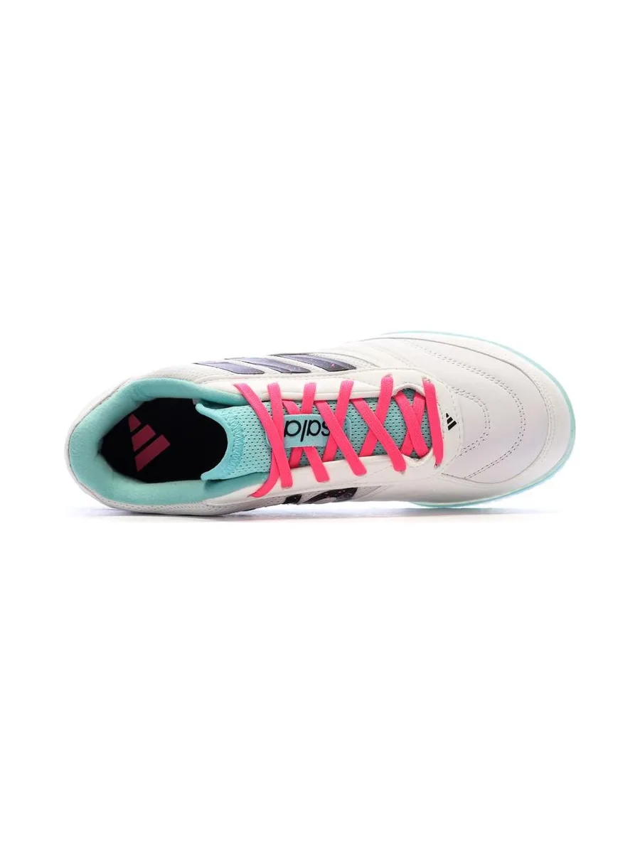 Chaussures de Futsal Blanc/Bleu Homme Adidas Top Sala Competition II 5
