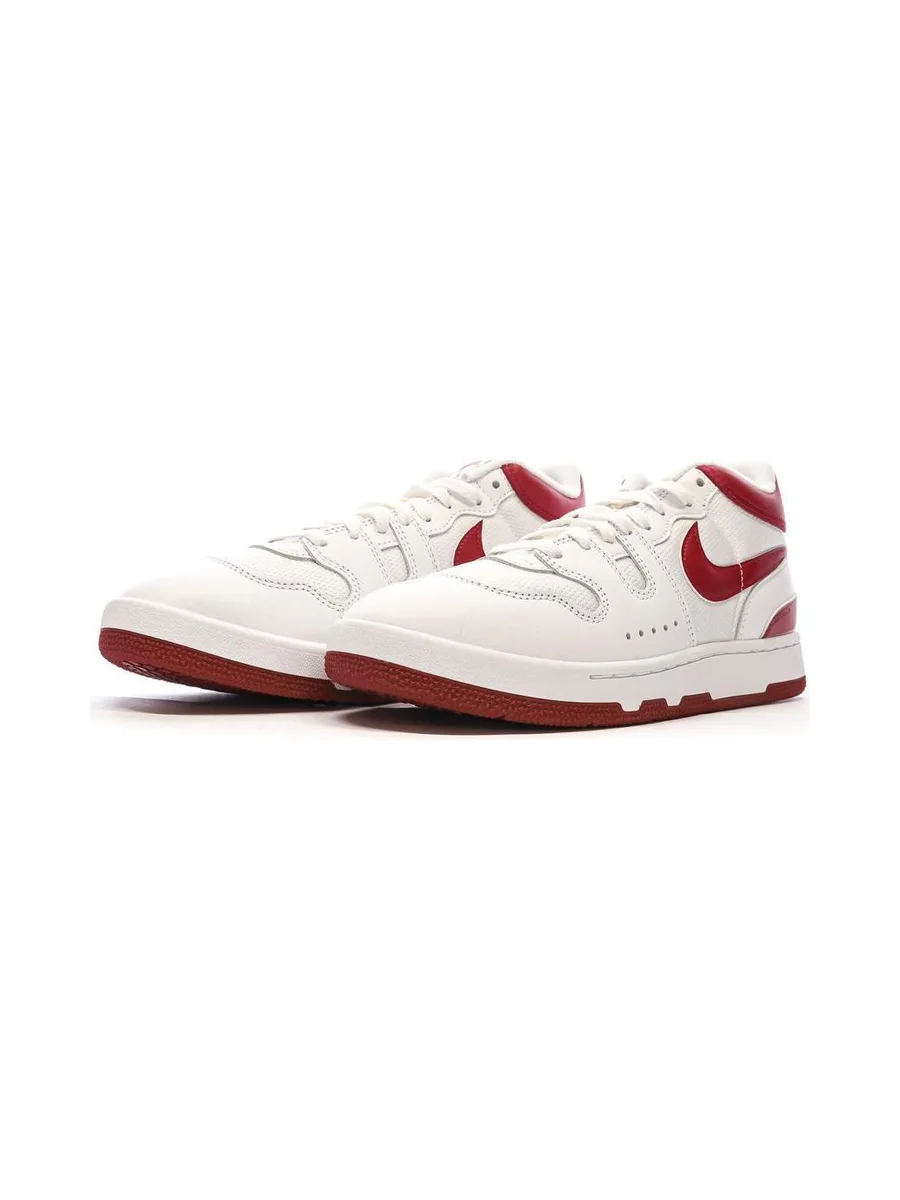 Baskets Blanches/Rouges Homme Nike Attack 7
