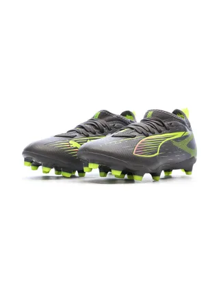 Chaussures de Foot Gris/Jaune Junior Puma Ultra 5 Match FG/AG 6