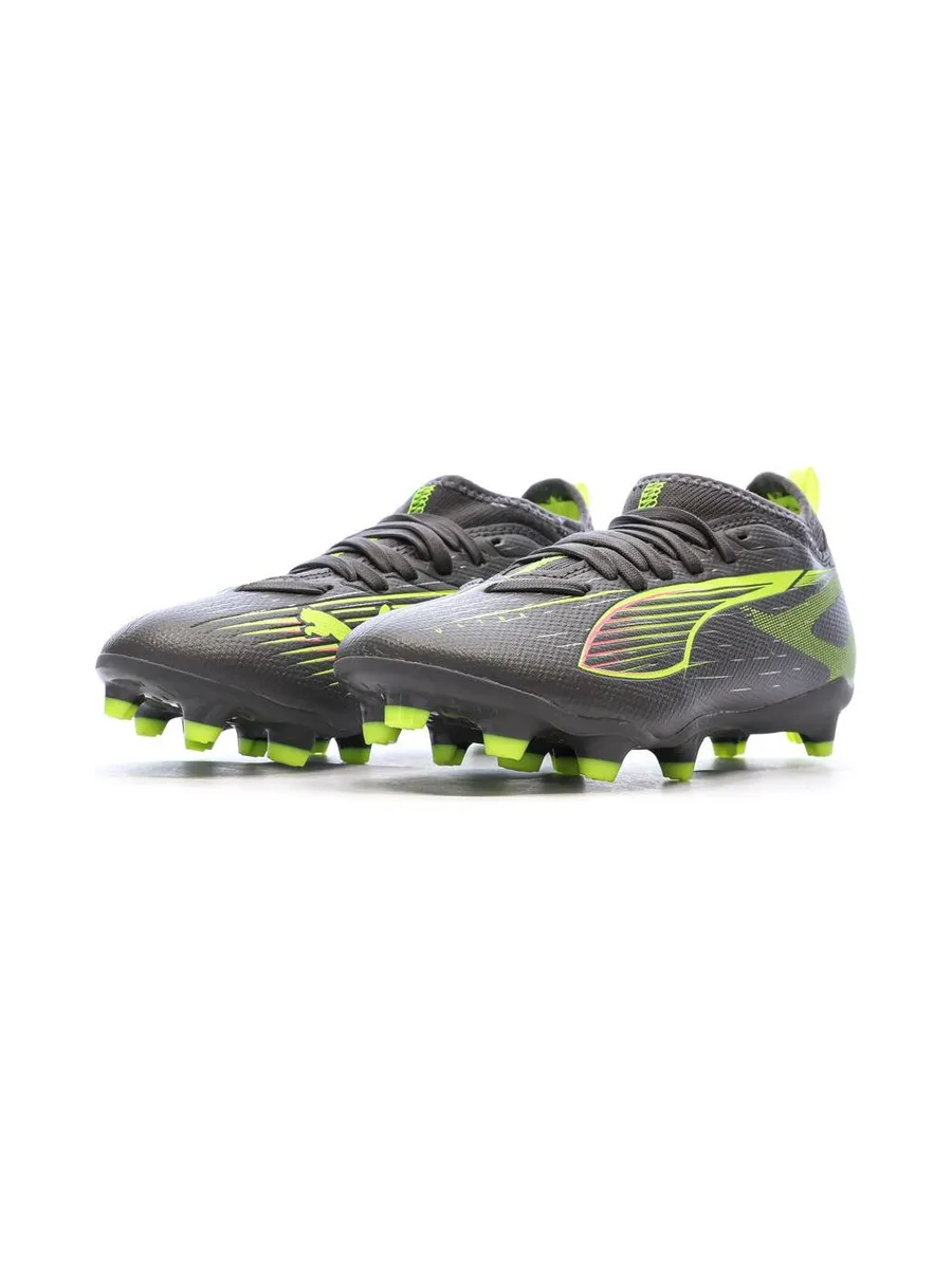 Chaussures de Foot Gris/Jaune Junior Puma Ultra 5 Match FG/AG 7