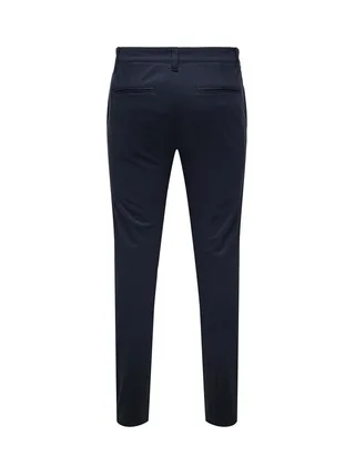 Pantalon fluide Marine Foncé Homme Only & Sons Thor 2