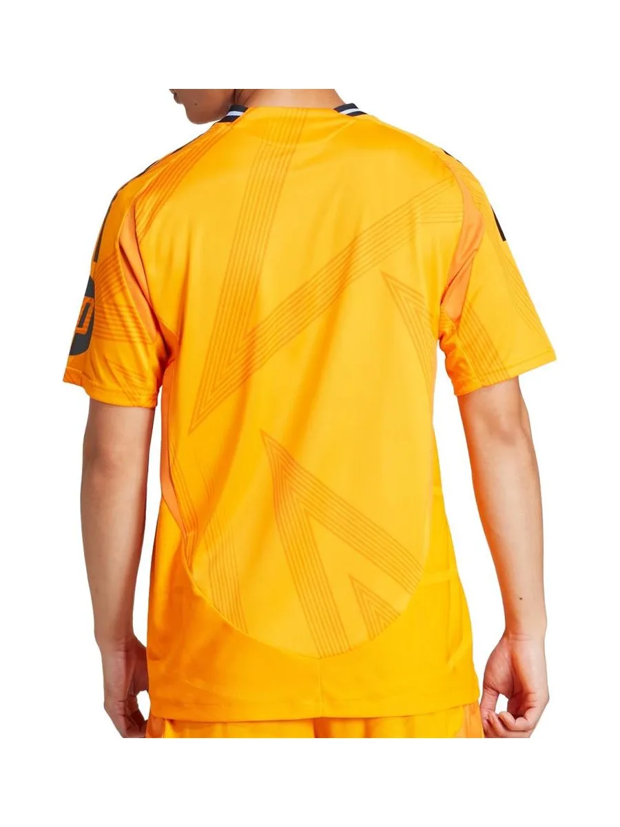 Real Madrid Maillot de football Orange/Noir Homme Adidas 24/25 3