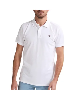 Polo Blanc Homme Petrol Industries 0000 1