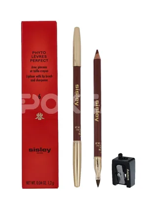 Sisley Phyto-Levres Perfect Lipliner 1.2g - #06 Chocolat - With Lip Brush And Sharpener 1