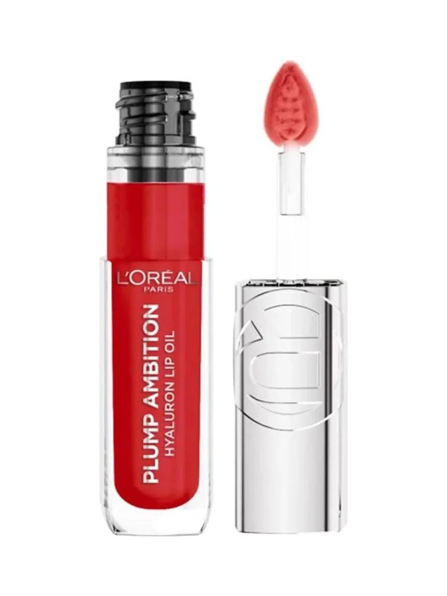Huile à Lèvres Repulpante Plump Ambition Hyaluron Lip Oil L'Oréal Paris 380 Rouge In Love 2