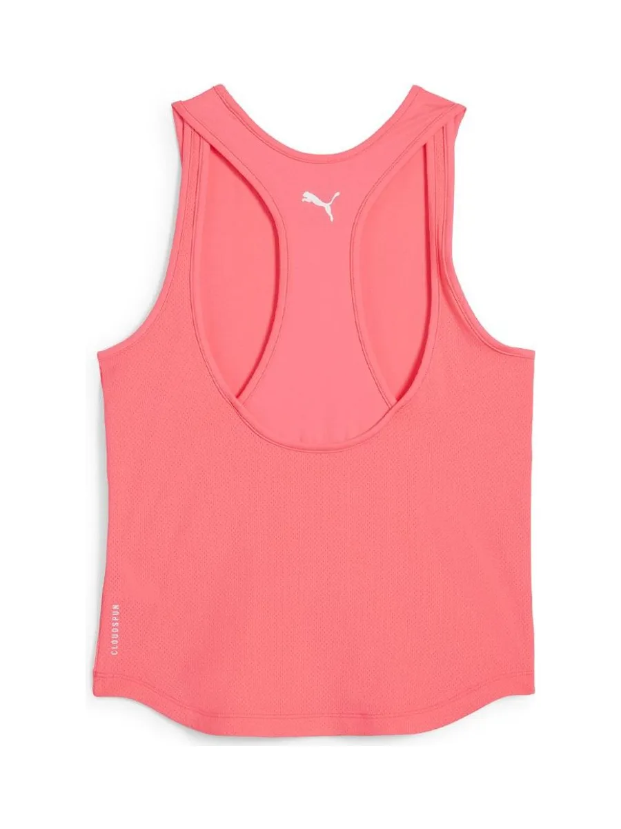 Débardeur Rose Fluo Femme Puma Clouds pun 3