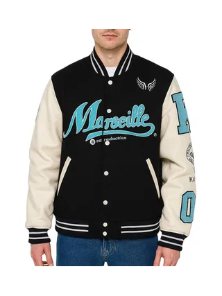 Veste Noire/Blanc/Turquoise Homme Kaporal TICH25M63 1