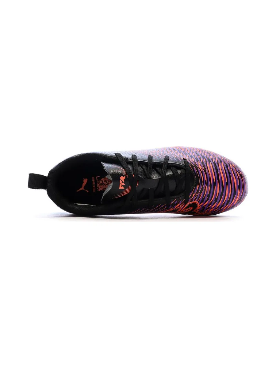 Chaussures de Foot Noir/Violet Junior Puma Future 8 Play FG/AG Jr 5