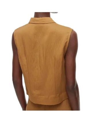 Chemise Marron Femme Rouge Edit Etienne 2