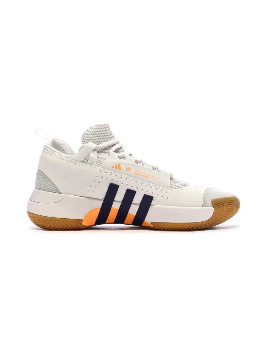 Chaussures de Basketball Blanches/Violettes Homme Adidas IE7799 3