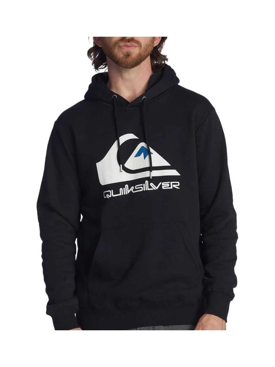 Sweat Noir Homme Quiksilver Biglogohood 2
