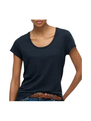 T-shirt Marine Femme Superdry Studios Scoop 1