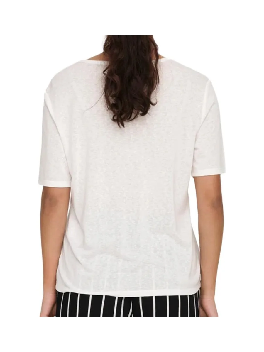 T-shirt Blanc Femme JDY Faustina 3