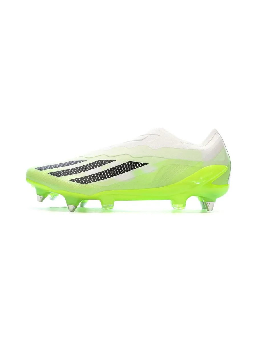 Chaussures de Foot Blanc/Jaune Adidas X Crazyfast.1 Ll SG 2