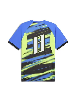 OM Maillot Faster Bleu/Jaune/Noir Homme Puma 24/25 2